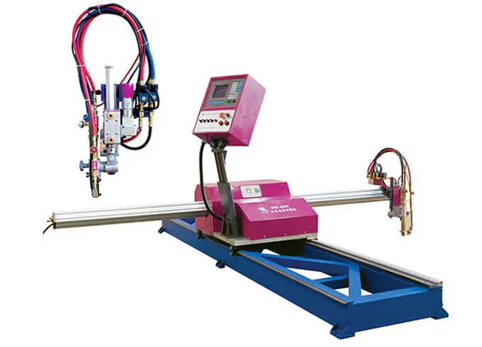 HNC-2100X 휴대용 CNC 플라즈마 및 순수한 산소 절단 기계 절단 기계
