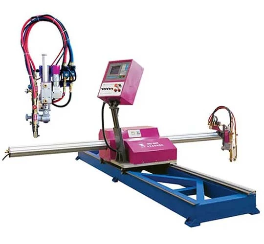 HNC-2100X 휴대용 CNC 플라즈마 및 순수한 산소 절단 기계 절단 기계