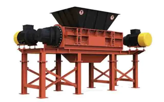 폐기물 파쇄 기계가 스테이플과 종이 클립을 처리 할 수 있습니까?